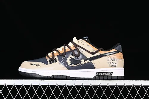 All Categories Nk SB Dunk Series Nk SB Dunk Low Low-top sneakers Customized large box Nk Dunk Low Panda Prank-Sliding Track SB strap low-top casual sneakers DD1391-100